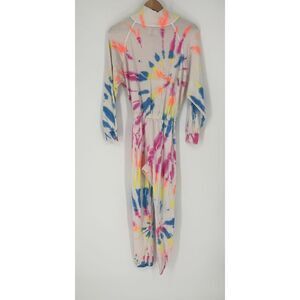 lezat Neon Tie-Dye Jumpsuit
